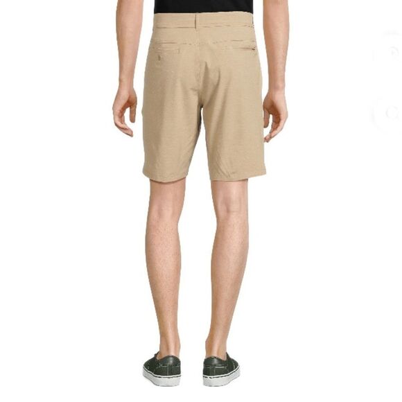 Men's Lightweight Flat Front Shorts, 9" Inseam, Size 44 - Picture 9 of 9